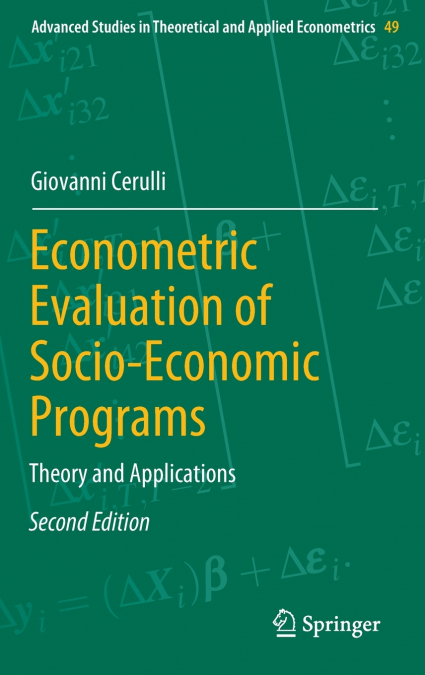 Econometric Evaluation of Socio-Economic Programs