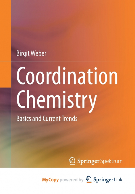 Coordination Chemistry