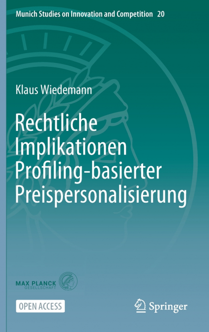 Rechtliche Implikationen Profiling-basierter Preispersonalisierung