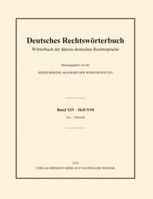 Deutsches Rechtswörterbuch