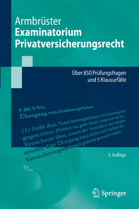 Examinatorium Privatversicherungsrecht