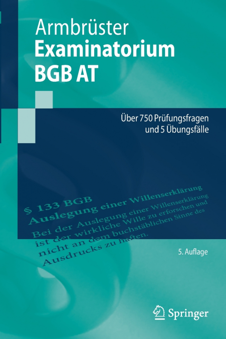 Examinatorium BGB AT