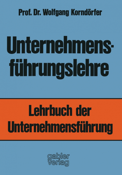Unternehmensführungslehre
