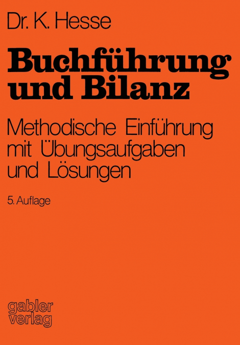 Buchfuhrung Und Bilanz