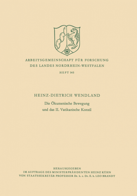 Die Ökumenische Bewegung und das II. Vatikanische Konzil