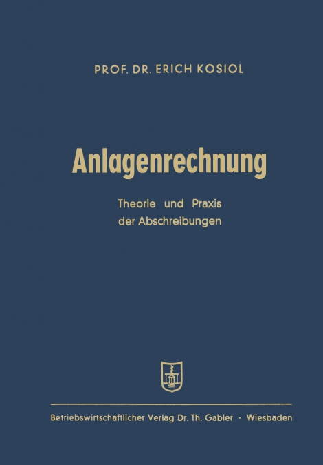 Anlagenrechnung