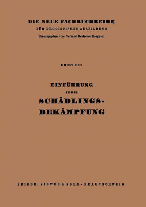 Einführung in die Schädlingsbekämpfung