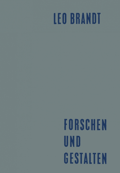 Forschen und Gestalten