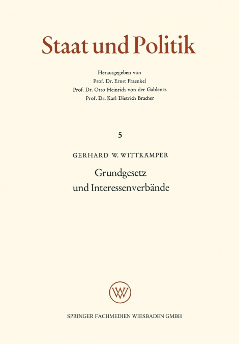 Grundgesetz und Interessenverbände