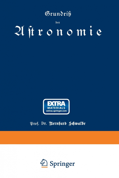 Grundriss Der Astronomie