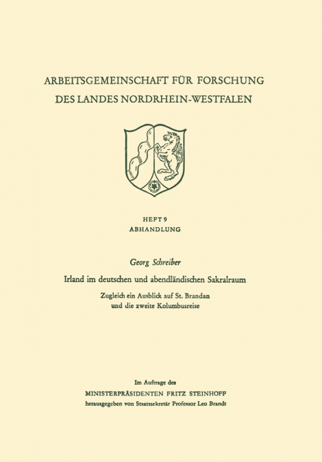 Irland im deutschen und abendländischen Sakralraum