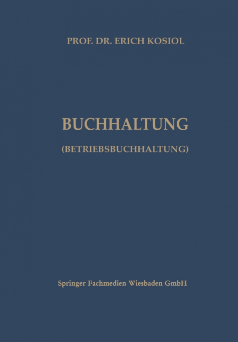 Kalkulatorische Buchhaltung (Betriebsbuchhaltung)