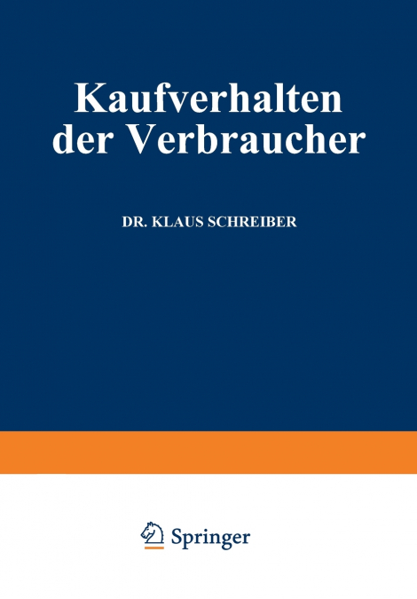 Kaufverhalten der Verbraucher