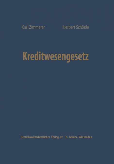Kreditwesengesetz