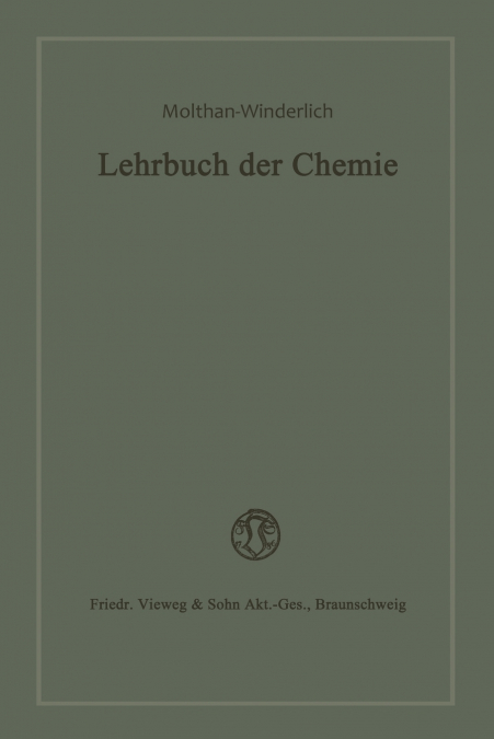 Lehrbuch Der Chemie