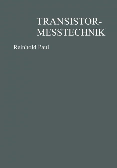 Transistormeßtechnik