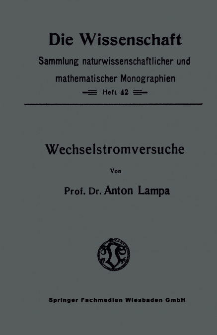 Wechselstromversuche