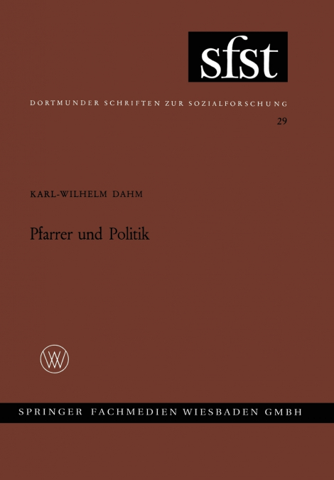 Pfarrer Und Politik