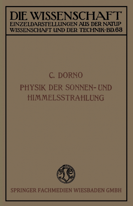 Physik Der Sonnen- Und Himmelsstrahlung