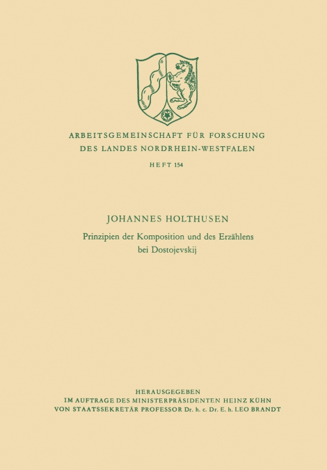 Prinzipien Der Komposition Und Des Erzahlens Bei Dostojevskij