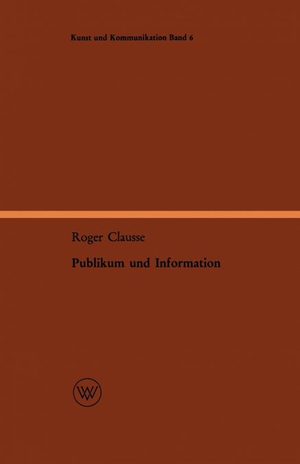Publikum Und Information