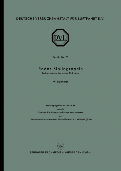 Radar-Bibliographie