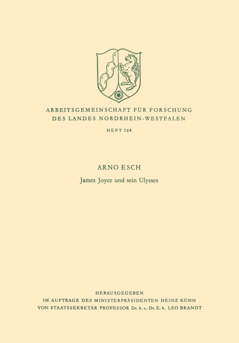 James Joyce Und Sein Ulysses