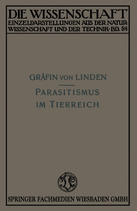 Parasitismus Im Tierreich