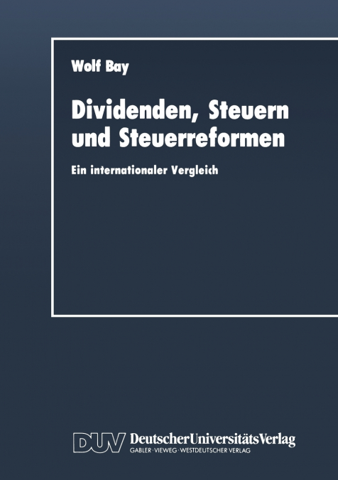 Dividenden, Steuern und Steuerreformen