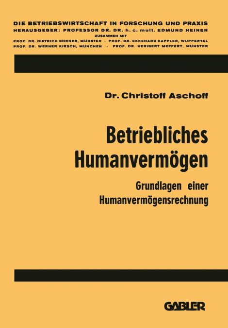Betriebliches Humanvermögen