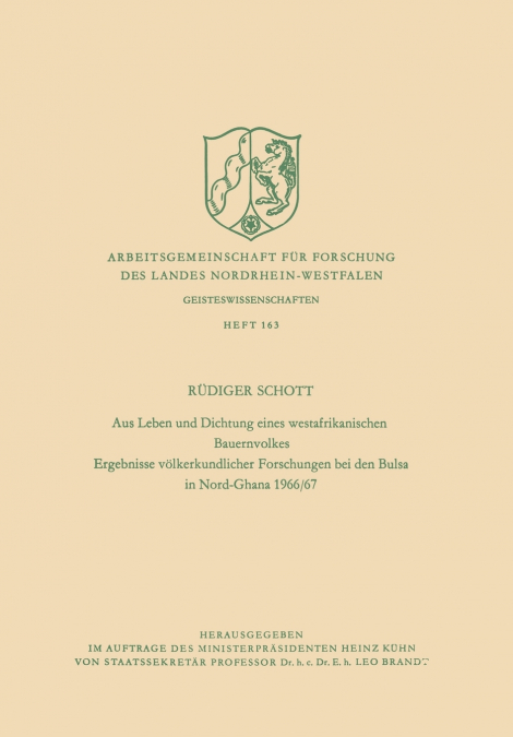 Aus Leben und Dichtung eines westafrikanischen Bauernvolkes