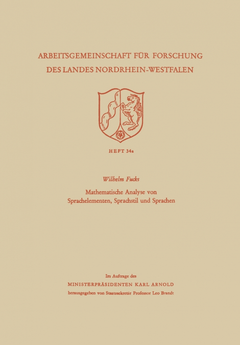 Mathematische Analyse Von Sprachelementen, Sprachstil Und Sprachen