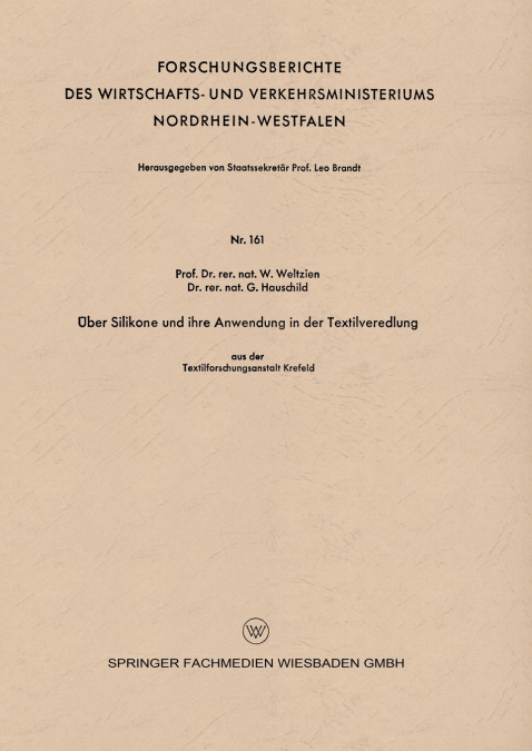 Über Silikone und ihre Anwendung in der Textilveredlung