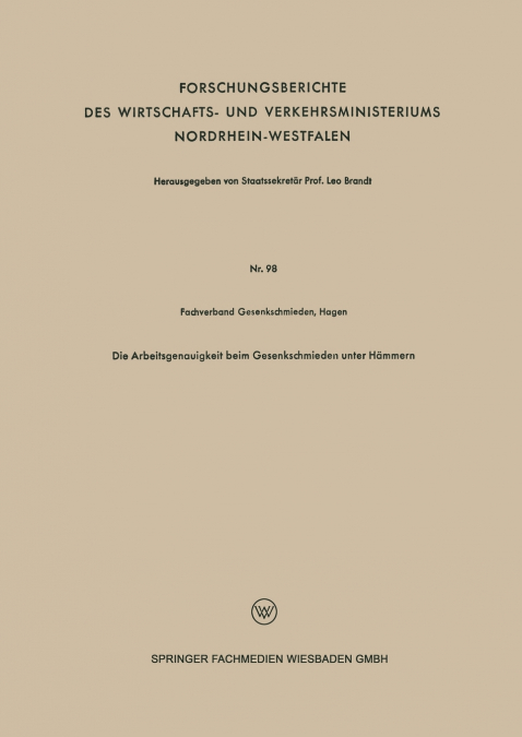 Die Arbeitsgenauigkeit beim Gesenkschmieden unter Hämmern