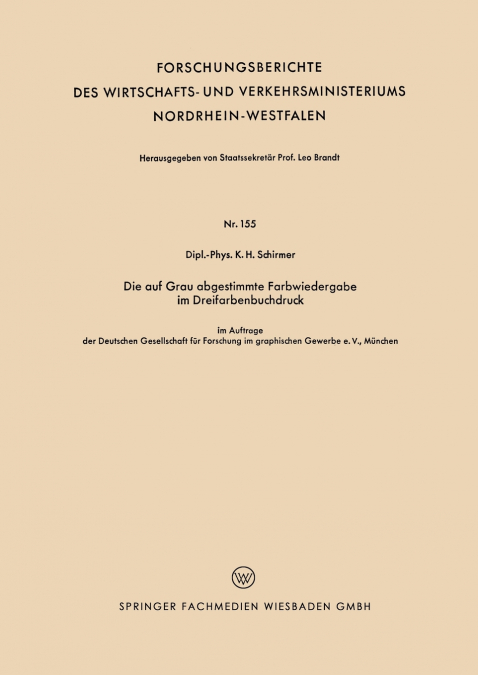 Die auf Grau abgestimmte Farbwiedergabe im Dreifarbenbuchdruck