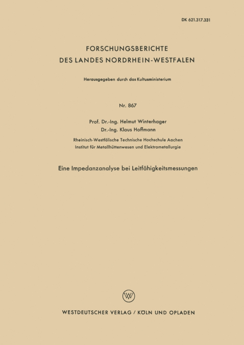 Eine Impedanzanalyse bei Leitfähigkeitsmessungen
