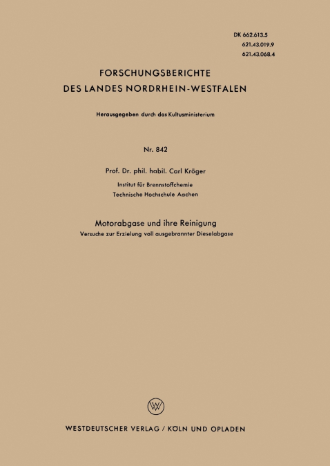 Motorabgase Und Ihre Reinigung
