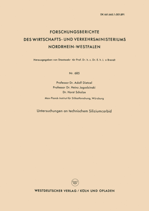 Untersuchungen an Technischem Siliziumcarbid