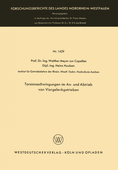 Torsionsschwingungen im An- und Abtrieb von Viergelenkgetrieben