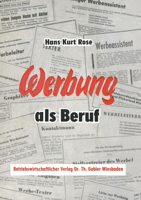 Werbung als Beruf