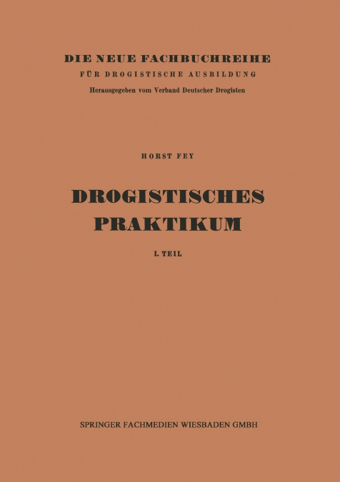 Drogistisches Praktikum