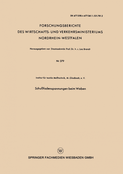 Schussfadenspannungen Beim Weben