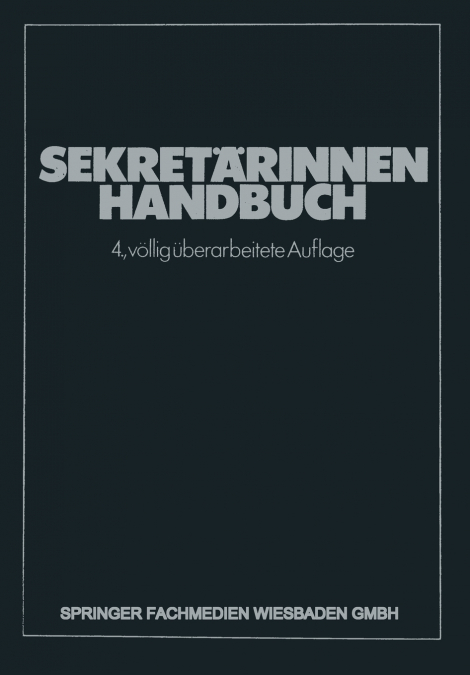 Sekretärinnen Handbuch
