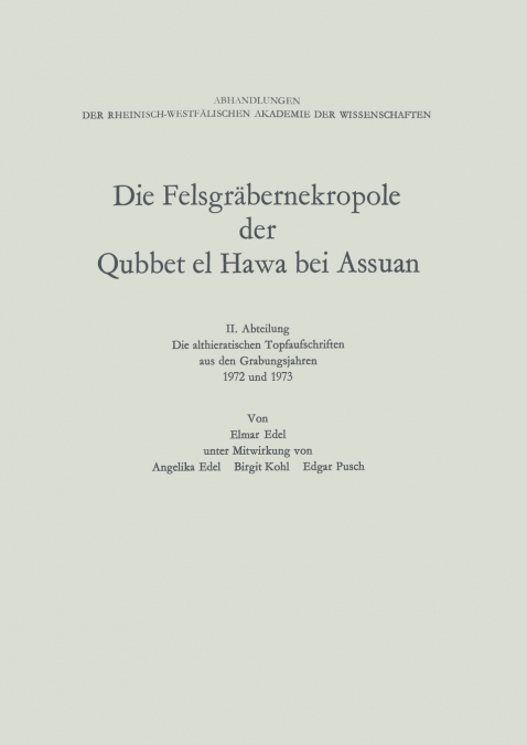 Die Felsgräbernekropole der Qubbet el Hawa bei Assuan