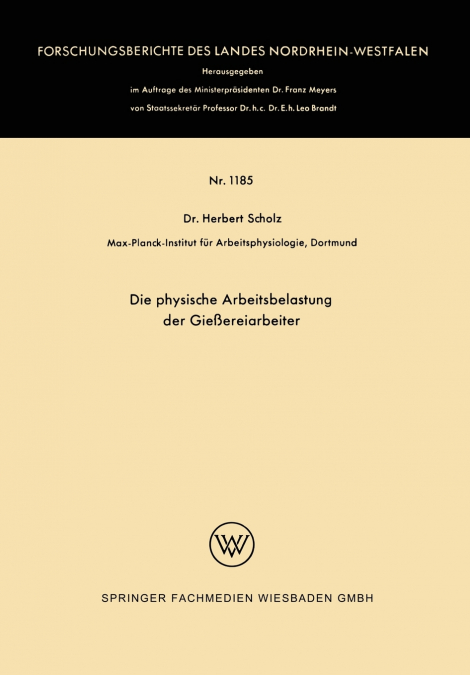 Die physische Arbeitsbelastung der Gießereiarbeiter