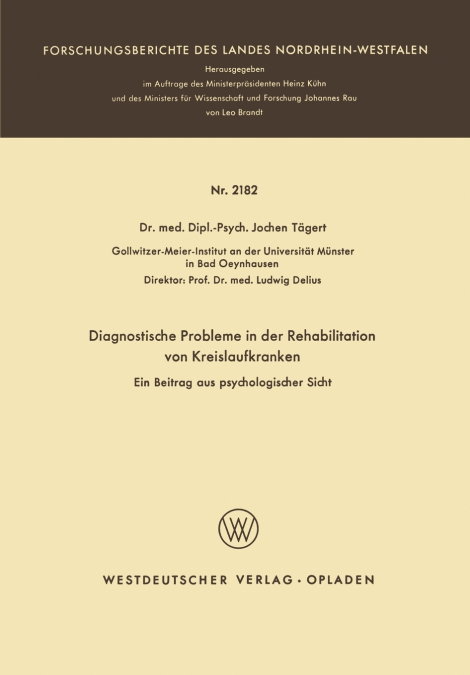Diagnostische Probleme in der Rehabilitation von Kreislaufkranken