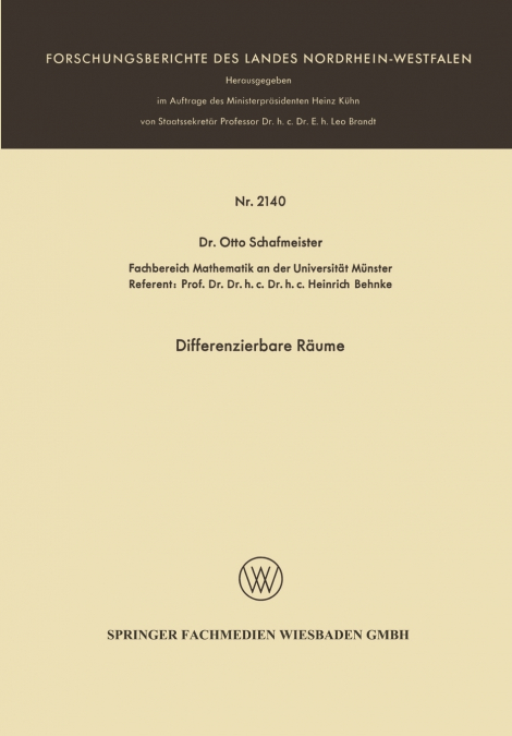 Differenzierbare Räume