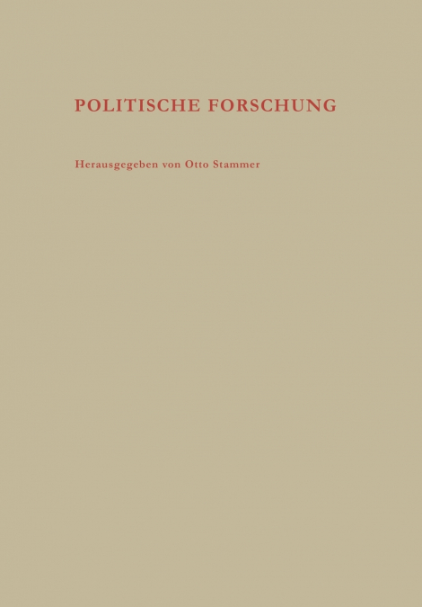 Politische Forschung