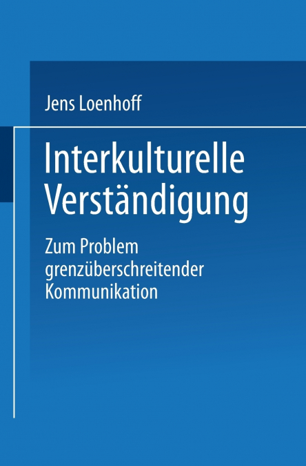 Interkulturelle Verständigung