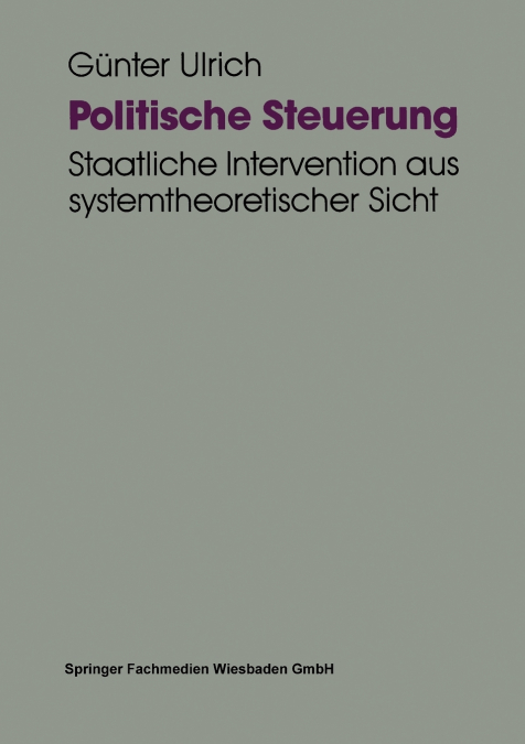 Politische Steuerung